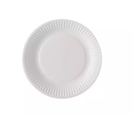 1 000 ASSIETTES CARTON D18 BLANCHE 