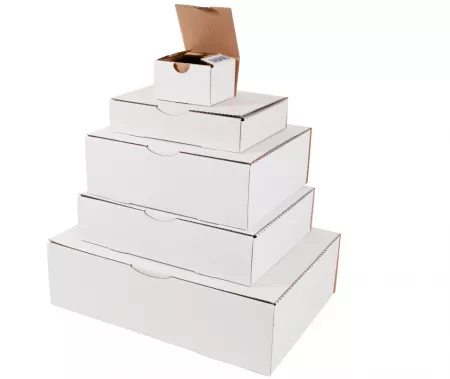 1 Boite Postale Carton 150x150x60 BLANC