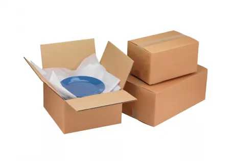 1 Caisse carton simple cannelure - 800x600x600 mm