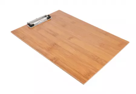 1 PLANCHE PORTE MENU AVEC PINCE 22,9x31,8x0,4 CM BAMBOU