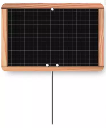 10 Ardoises Ecoliere Sans Pique 10x15 / 1626