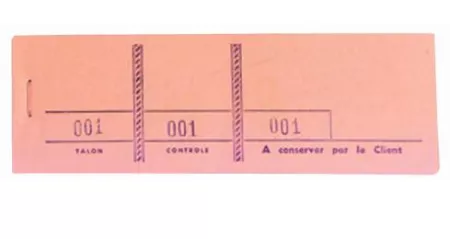 10 BLOC PASSE PARTOUT COULEUR 48X150 