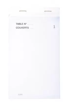 10 Blocs Ma&icirc;tre d\'hotel DUPLI 95x150mm / 1991