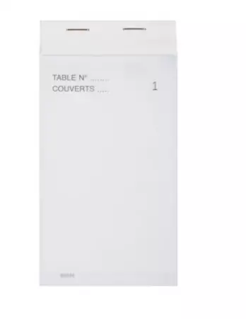 10 Blocs Ma&icirc;tre d\'hotel TRIPLI 80x150mm / 1972