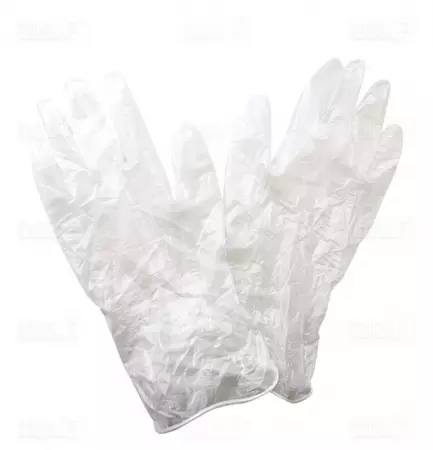 10 Boites de 100 Gants LATEX Poudr&eacute; Blanc Taille L