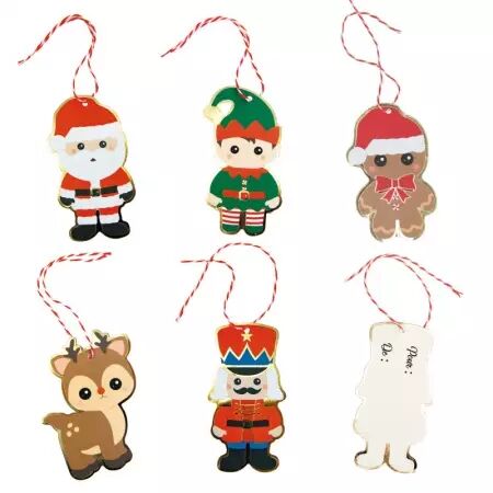 10 ETIQUETTE CADEAUX SWEET XMAS