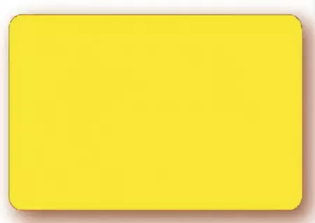 10 etiquettes 8x6 fluo jaune sans roulettes 