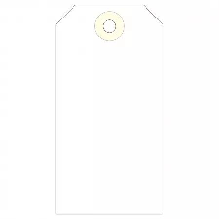 10 Etiquettes Am&eacute;ricaines Ficelle 100x51mm