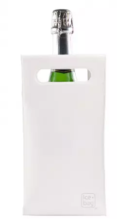 10 Ice.bag&reg; SQUARE BLANC MAT 12+12x24cm