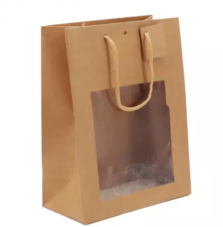 10 SACS CLASSIC FEN P.CORDES K.BRUN 175G - 25+13x33cm - 10/100