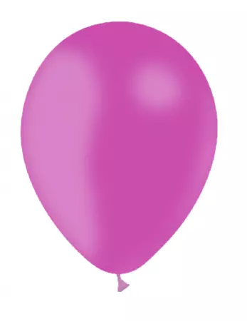 100 Ballons D30 FUSCHIA