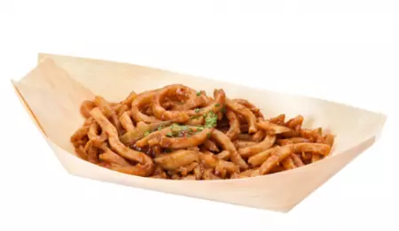 100 Barquettes Bois Pin 9x6x1.5 / 165.58