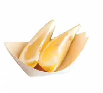 100 BARQUETTES FEUILLES PIN 11X7X2