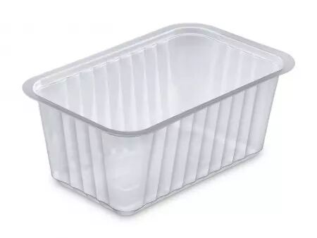 100 Barquettes Scellables 2000cc Transparent