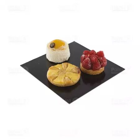 100 Carr&eacute;s 18x18cm OR NOIR