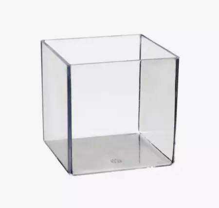 100 Cube 160ml TRANSPARENT
