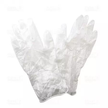 100 Gants LATEX Poudr&eacute; Blanc Taille L