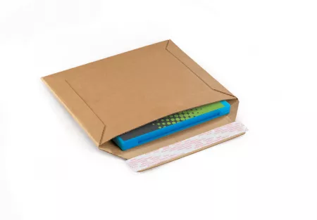 100 Pochettes carton avec fermeture adh&eacute;sive - 360 X 250 mm