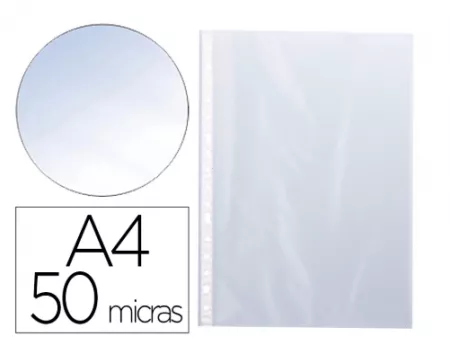 100 Pochettes QC Polypro A4 21x29.7