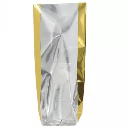 100 Sachets Fond Carton 140x300 OR/ARGENT