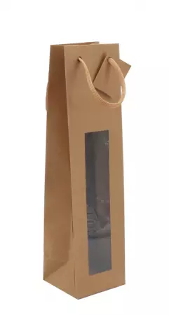 100 Sacs kraft brun 1 fen&ecirc;tre 92+88x380+30 / 22000