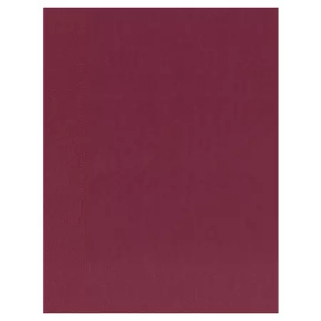 100 Serviettes Ouate 2 plis 30x39 BORDEAUX