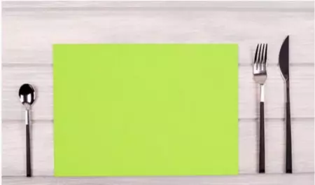 100 SETS DE TABLE KIWI 30X40 