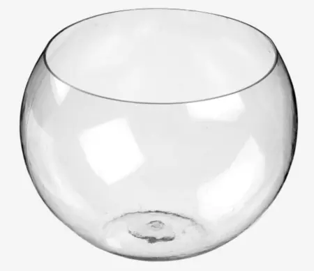 100 Sph&egrave;res Plastique 150ml TRANSPARENT