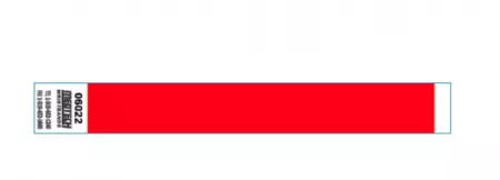 1000 Bracelets Adh&eacute;sifs 2x25.5cm ROUGE