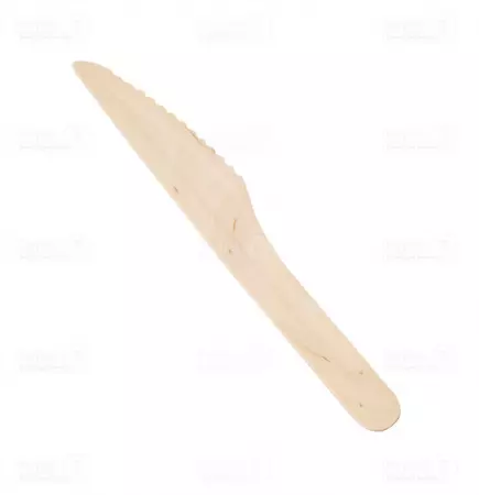 1000 Couteaux Bois Lisse 16cm