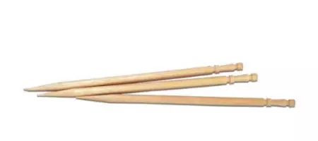 1000 Cures dents bois pointe arrondie 6.5cm