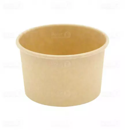 1000 Pots &agrave; glace kraft brun 150 cl