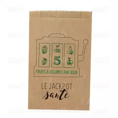 1000 Sacs Fruits 2 Kg Kraft 36gr JACKPOT Sant&eacute;