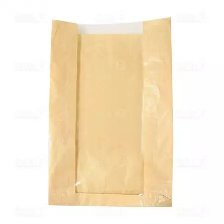 1000 Sacs papier - Papier kraft - Fen&ecirc;tre PP 35 g 230 + 50 x 340 mm / FA23534