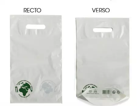 1000 Sacs PDR Blanc 2 Bouteilles 24+4.5x40 50&micro; / 11342