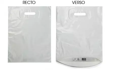 1000 Sacs PDS 35x45+4 PCR80% PEBD 50&micro; BLANC