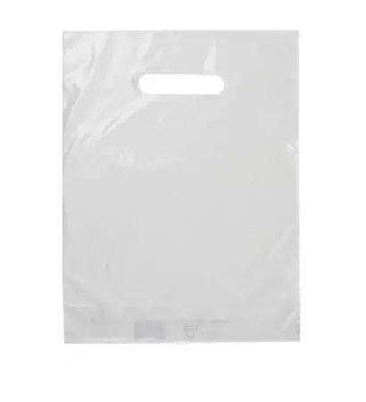 1000 Sacs PDS Blanc 25x32+4 PCR80% PEBD 50&micro;