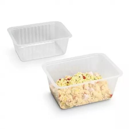 110 Barquettes Scellables 1500cc Transparent