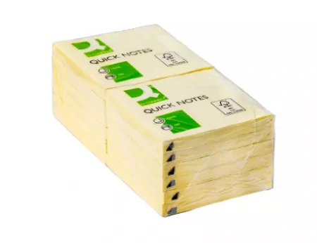 12 Blocs Notes QC 75x75 100 Feuilles