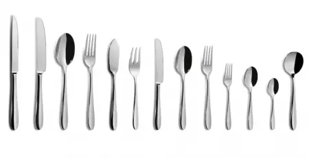 12 CUILL&Egrave;RES CAF&Eacute; TULIP 18/10