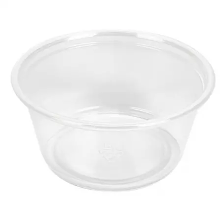 1200 Pots et Couvercles 100ml TRANSPARENT