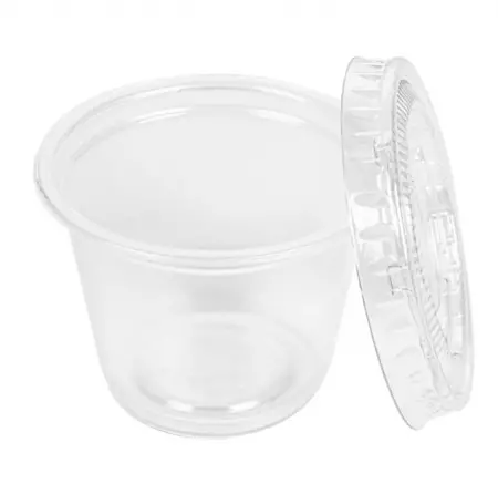 1200 Pots et Couvercles 30ml TRANSPARENT