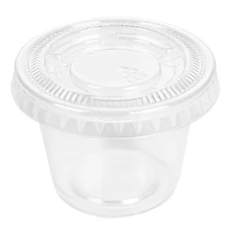 1200 Pots et Couvercles 30ml TRANSPARENT