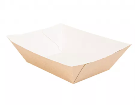 1800 Barquettes THEPACK 8.5x5x4cm BRUN