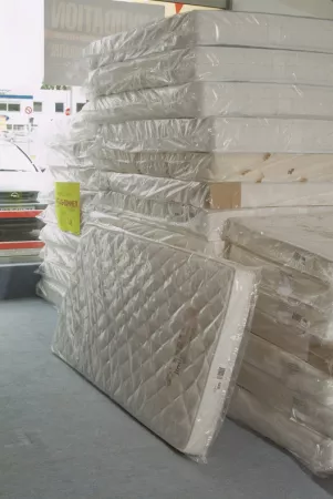2 Housses matelas GM BLANC 100&micro; 1650+140/140x2200
