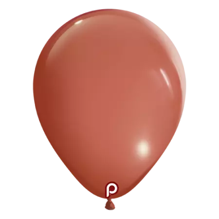 20 BALLONS TERRACOTTA