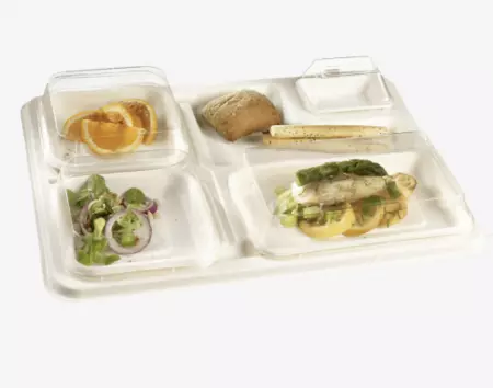 20 Plateaux 5 Compartiments 380x292x16mm NATURA