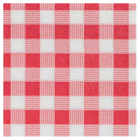 200 Serviettes 30x30 1 Plis VICHY ROUGE
