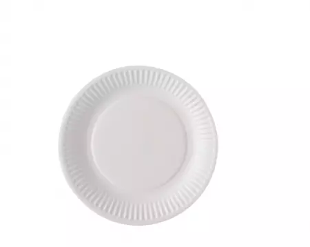 2000 Assiettes carton 15cm BLANC