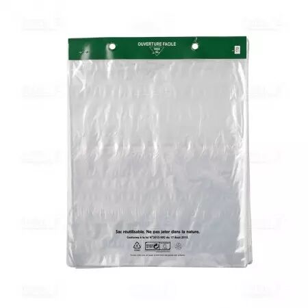 2000 Sacs Liasse PEBD 50&micro; Transparents 230x310